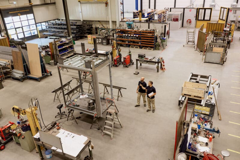 Engineering, productie en montage