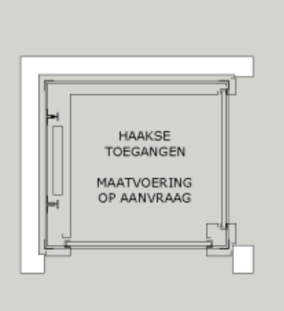 Haakse toegangen